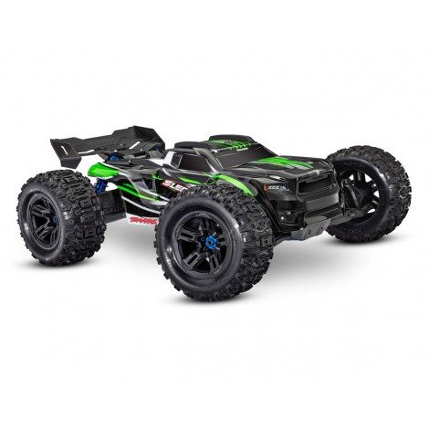 Traxxas Sledge RTR 6S 4WD Electric Monster Truck (Green) w/VXL-6s ESC & TQi 2.4GHz Radio