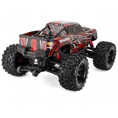 Traxxas X-Maxx 8S 4WD Brushless RTR Monster Truck (Red) w/2.4GHz TQi Radio, TSM & Belted Tires