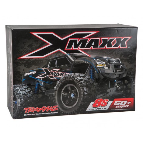 Traxxas X-Maxx 8S 4WD Brushless RTR Monster Truck (Solar Flare) w/2.4GHz TQi Radio & TSM