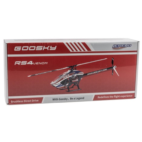 GooSky Legend RS4 Venom Electric Helicopter Combo Kit (Orange) w/80A ESC, Servos, Motor & 6S LiPo Battery GooSky Legend RS4 Venom Electric Helicopter Combo Kit (Orange) w/80A ESC, Servos, Motor & 6S LiPo Battery