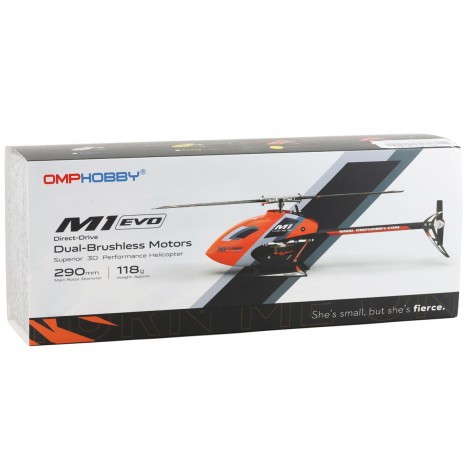 OMPHobby M1 EVO BNF Electric Helicopter (OFS)