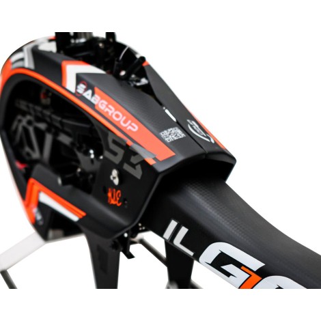 SAB Goblin iLGoblin KSE 3-Blade 700 Electric Competition Helicopter Kit (Orange) w/Blades