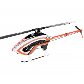 SAB Goblin Raw 580 Electric Helicopter Kit (Orange/White) w/Main & Tail Blades