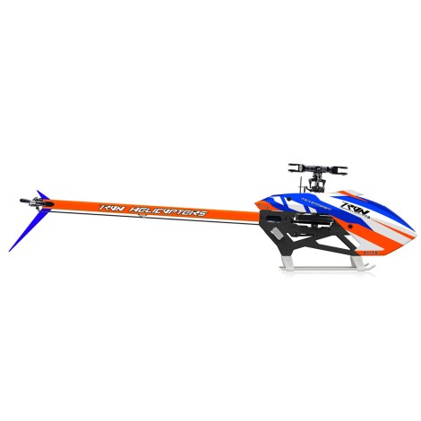 Tron Helicopters Tron 7.0 Elite Electric Helicopter Kit (Orange/Blue)