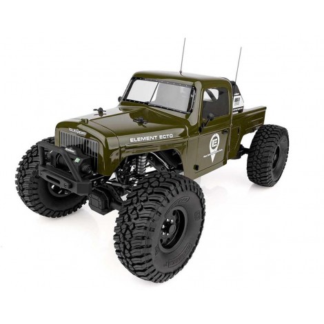 Element RC Enduro Ecto Trail Truck 4x4 RTR 1/10 Rock Crawler (Green) w/2.4GHz Radio