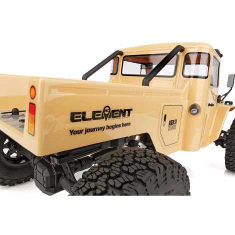 Element RC Enduro Zuul Trail Truck 4x4 RTR 1/10 Rock Crawler (Tan) w/2.4GHz Radio