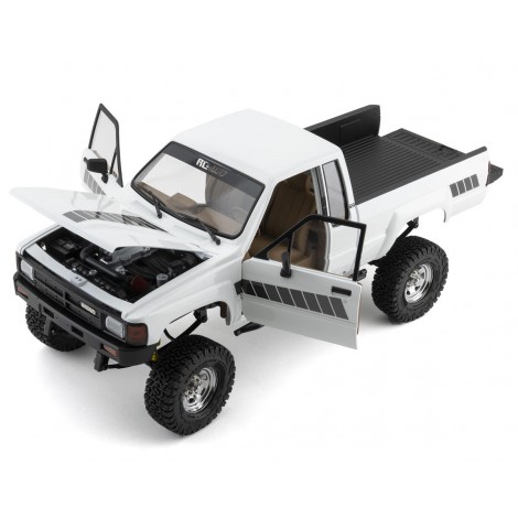 RC4WD Trail Finder 2 "LWB" 1/10 RTR 4WD Scale Trail Truck w/1987 Toyota XtraCab Body & 2.4GHz Radio (White)