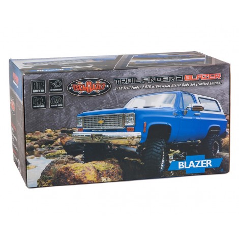 RC4WD Trail Finder 2 RTR Limited Edition Scale Trail Truck w/Chevrolet Blazer Body & Scale V8 Engine