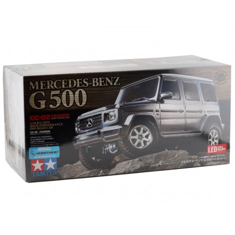 Tamiya Mercedes-Benz G 500 1/10 4WD Scale Truck Kit (CC-02)