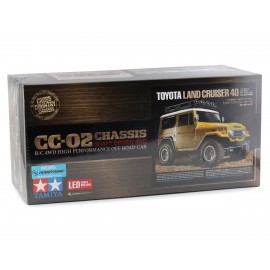 Tamiya Toyota Land Cruiser 40 1/10 4WD Scale Truck Kit (CC-02)