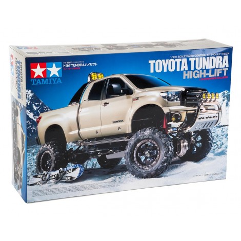 Tamiya Toyota Tundra High-Lift 1/10 4x4 Scale Pick-Up Truck w/3 Speed Transmission