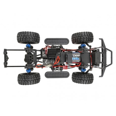 Team Associated CR12 Tioga Trail Truck RTR 1/12 4WD Rock Crawler (White/Blue) w/2.4GHz Radio, Battery & Charger