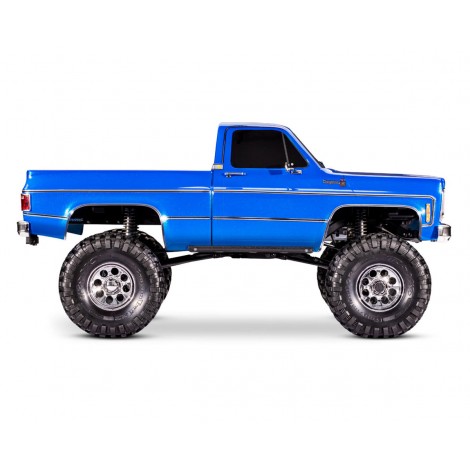 Traxxas TRX-4 1/10 High Trail Edition RC Crawler w/'79 Chevy K10 Truck Body (Blue) w/TQi 2.4GHz Radio