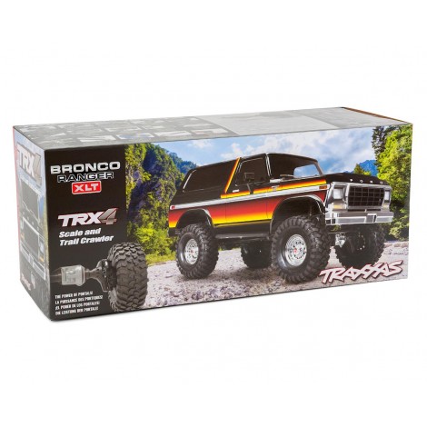 Traxxas TRX-4 1/10 Trail Crawler Truck w/'79 Bronco Ranger XLT Body w/TQi 2.4GHz Radio