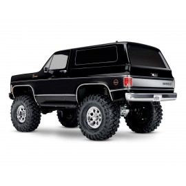 Traxxas TRX-4 1/10 Trail Crawler Truck w/'79 Chevrolet K5 Blazer Body (Black) w/TQi 2.4GHz Radio