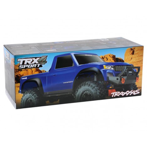 Traxxas TRX-4 Sport 1/10 Scale Trail Rock Crawler w/XL-5 HV ESC & TQ 2.4GHz Radio