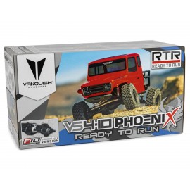Vanquish Products VS4-10 Phoenix Straight Axle RTR Rock Crawler (Red)