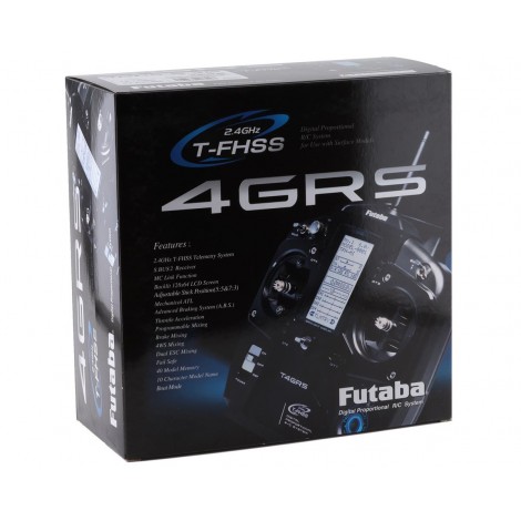 Futaba 4GRS 4-Channel 2.4GHz T-FHSS 2-Stick Radio System w/R304SB Receiver