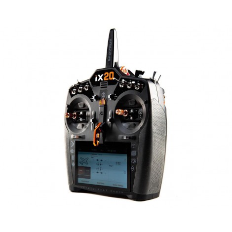 Spektrum RC iX20 DSMX 20-Channel Transmitter w/AR20400T PowerSafe Receiver