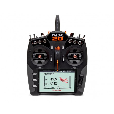 Spektrum RC NX20 2.4GHz DSMX 20-Channel Radio System (Transmitter Only)